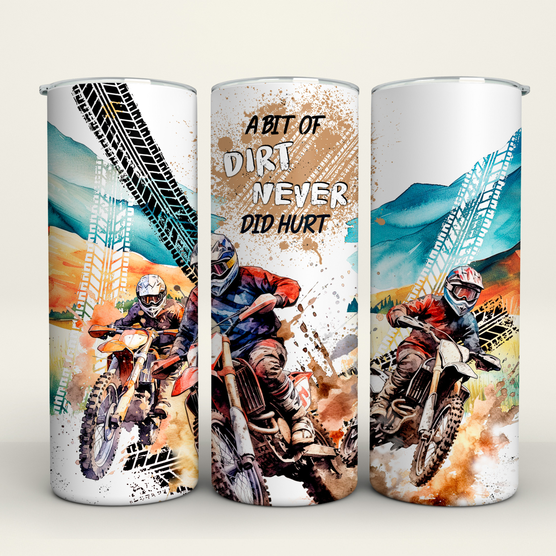 Motocross - 20 Oz Tumbler Wrap