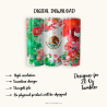 Mexico Flag - 20 Oz Tumbler Wrap