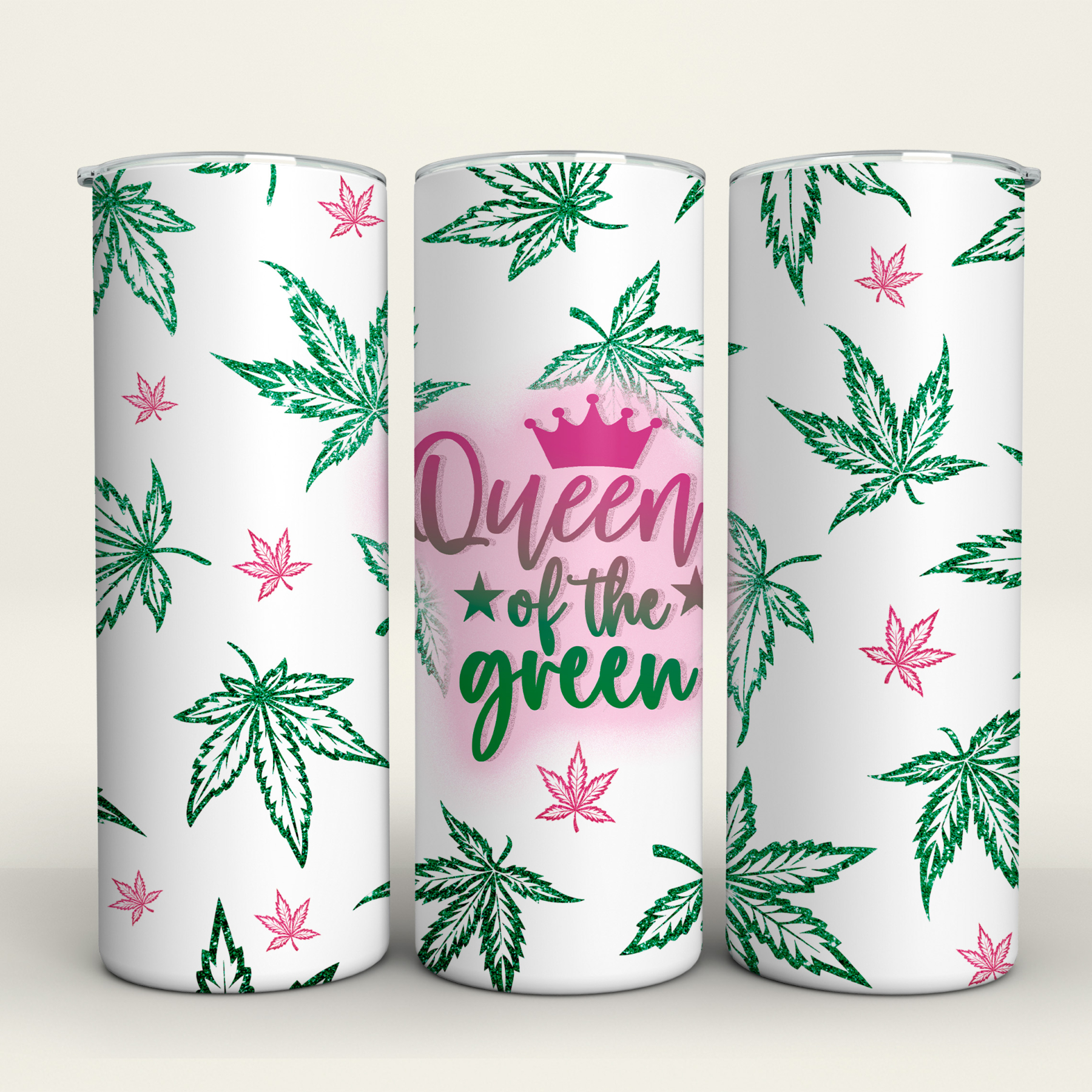 Queen of the Green - 20 Oz Tumbler Wrap