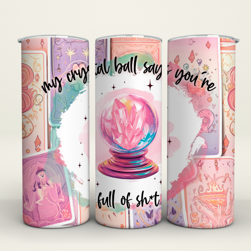 Crystal Ball - 20 Oz Tumbler Wrap