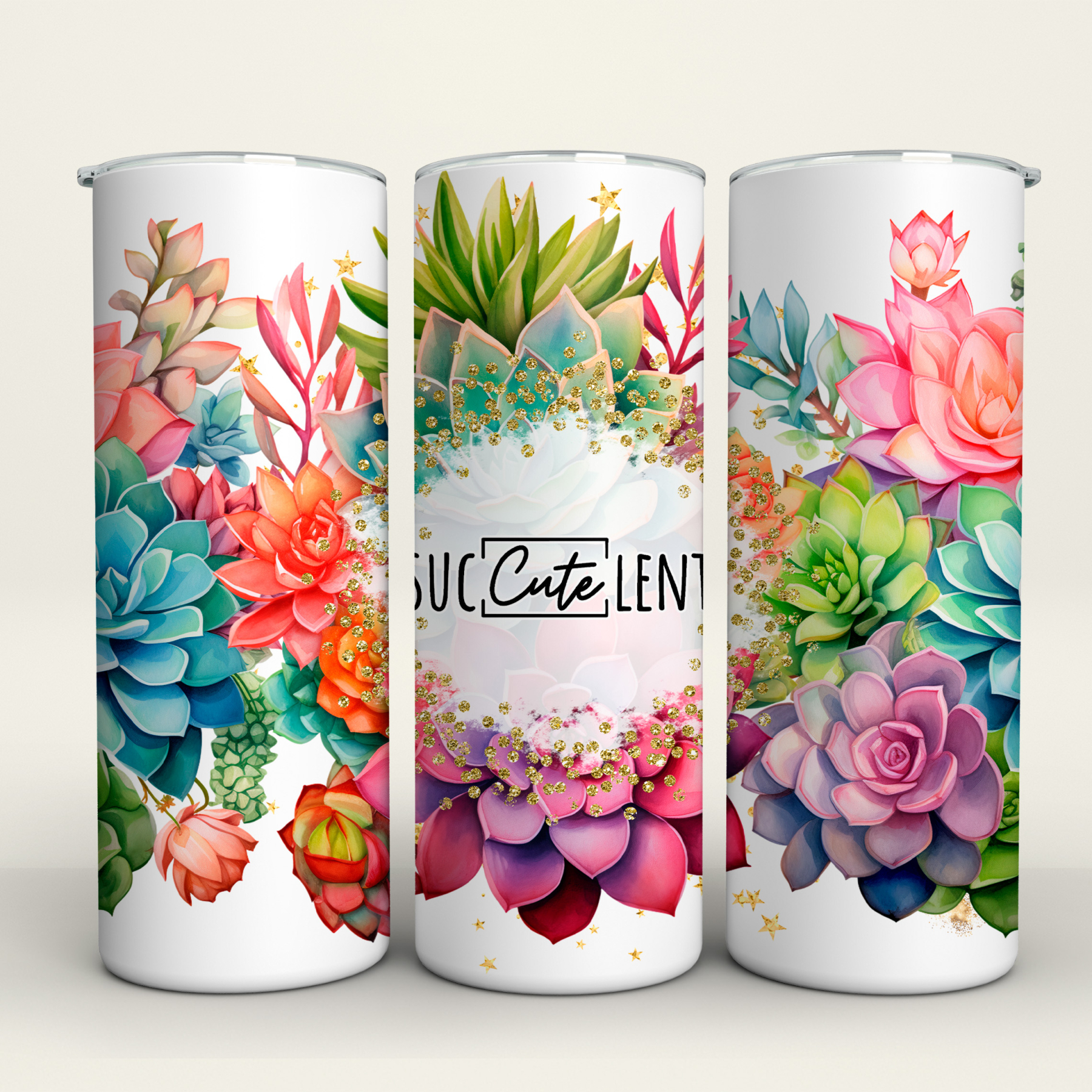 Succulent - 20 Oz Tumbler Wrap