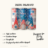 Gnomes 4th July - 20 Oz Tumbler Wrap