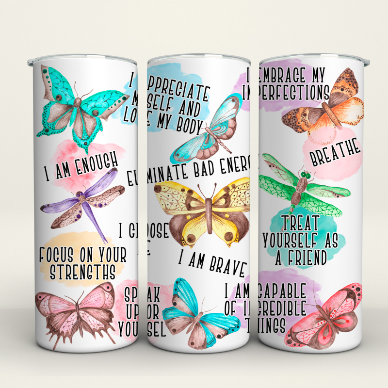 Butterflies - 20 Oz Tumbler Wrap