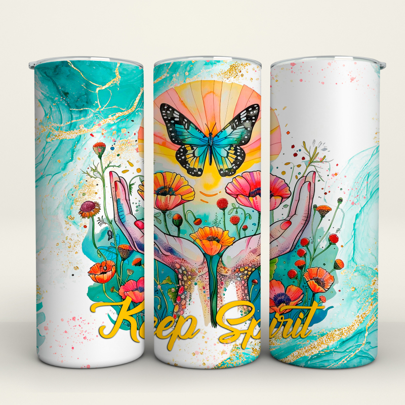 Keep Spirit - 20 Oz Tumbler Wrap