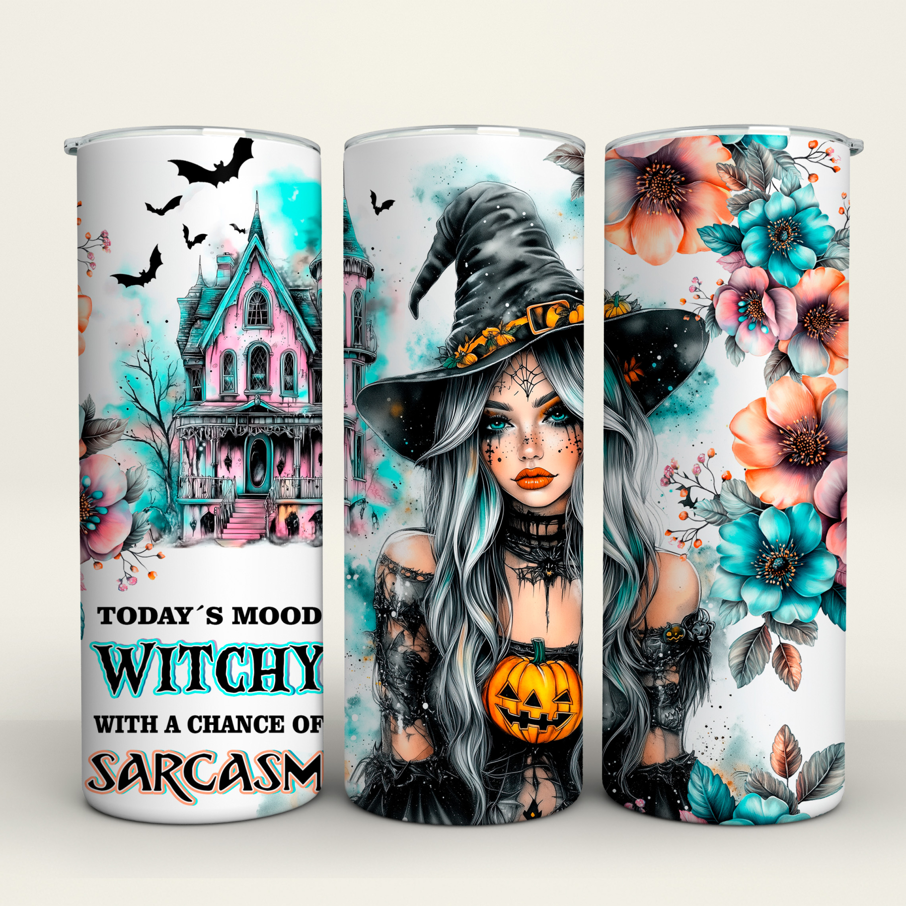 Witchy Sarcasm - 20 Oz Tumbler Wrap