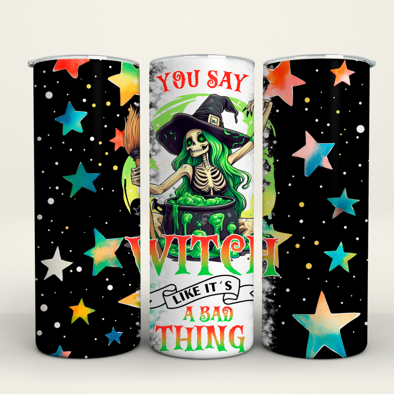 Witch Quote - 20 Oz Tumbler Wrap