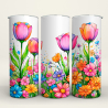 Wild Flowers - 20 Oz Tumbler Wrap