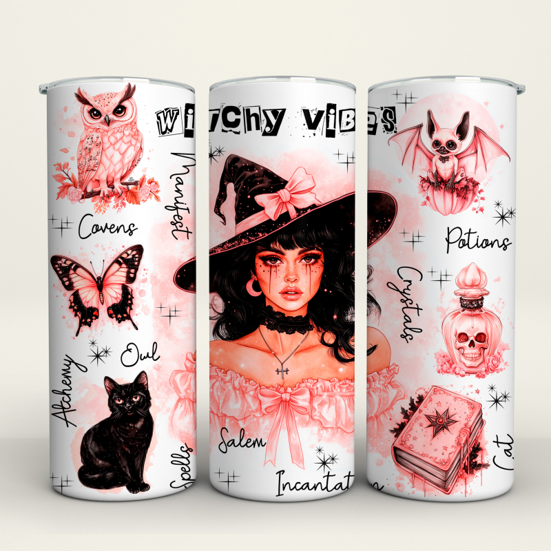 Witchy Vibes - 20 Oz Tumbler Wrap