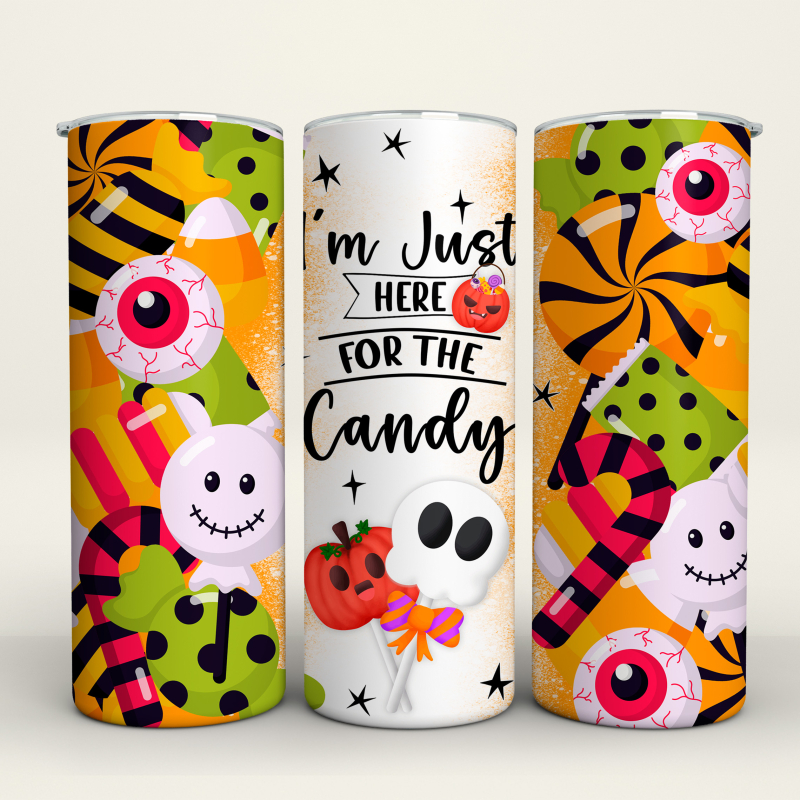 Candy Halloween - 20 Oz Tumbler Wrap