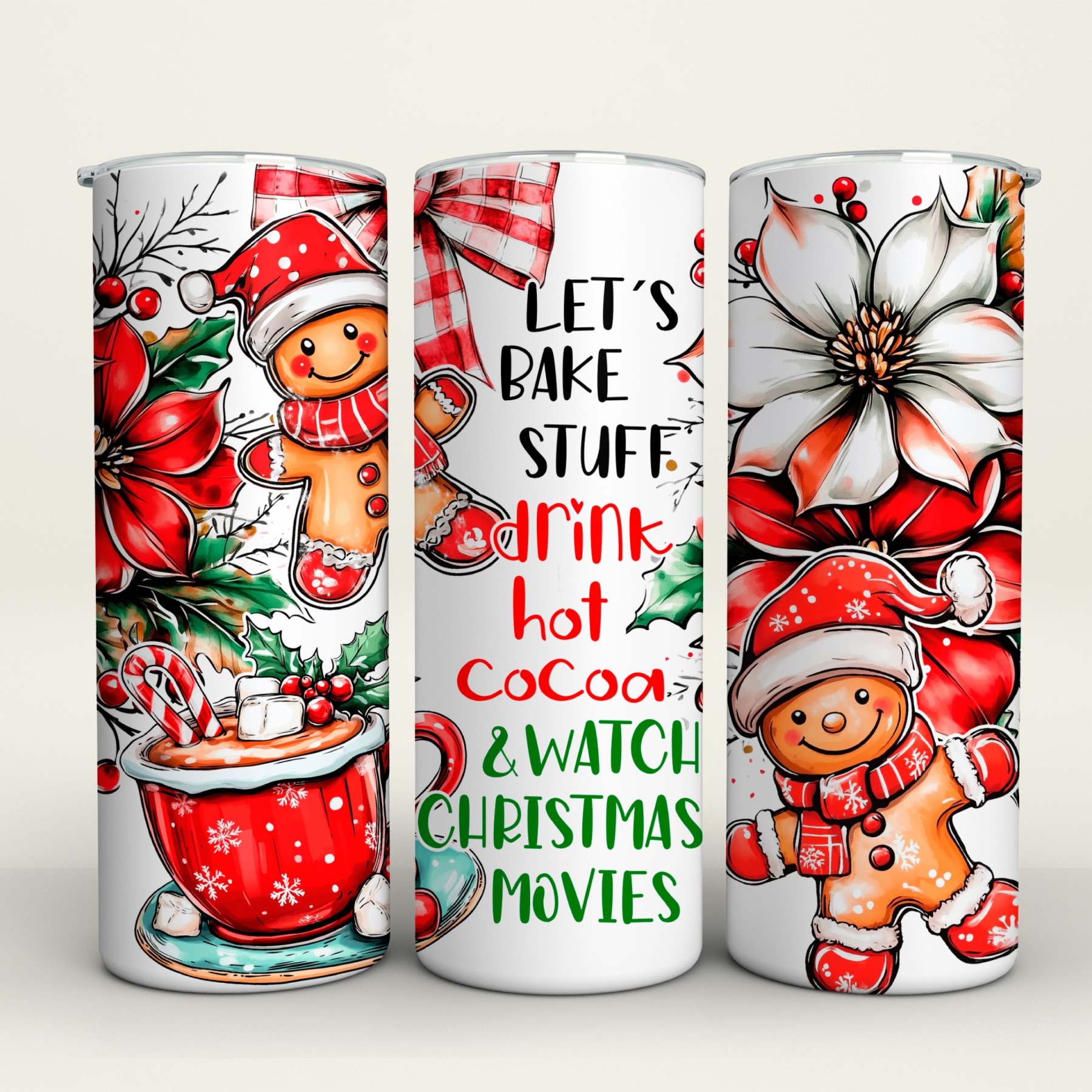 Drink Hot Cocoa - 20 Oz Tumbler Wrap