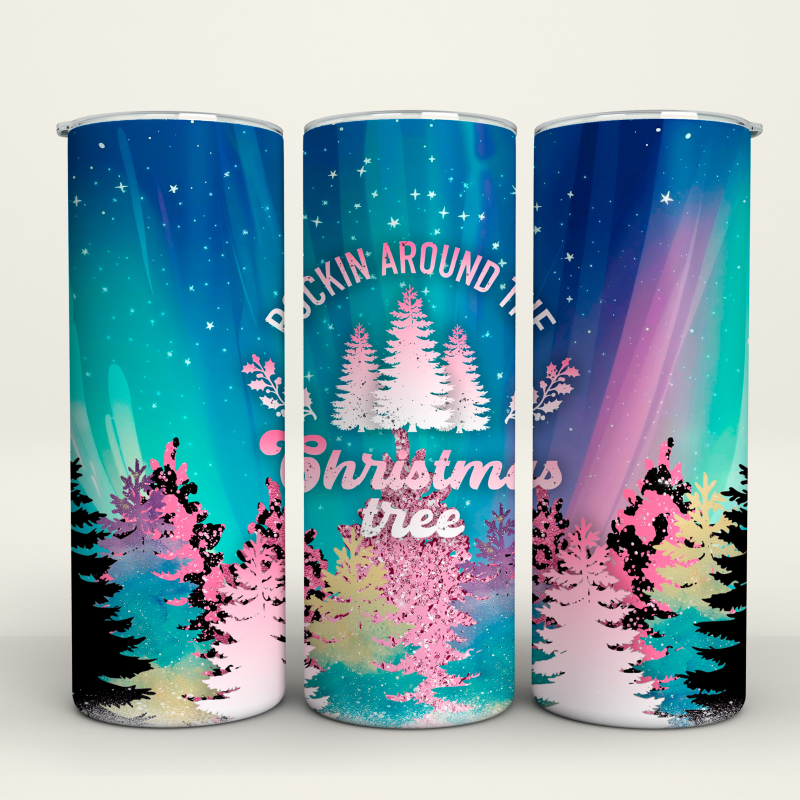 Christmas Tree - 20 Oz Tumbler Wrap